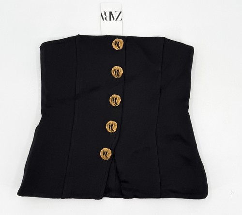 Top corsetto zara bustier - top,