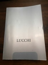 Leonardo Lucchi 28 aprile 14 maggio 1988 galleria F. Russo catalogo