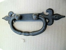  MANIGLIA  IN FERRO BATTUTO PER PORTE O MOBILE 