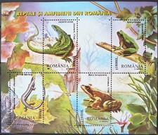 Romania Souvenir Sheet  -