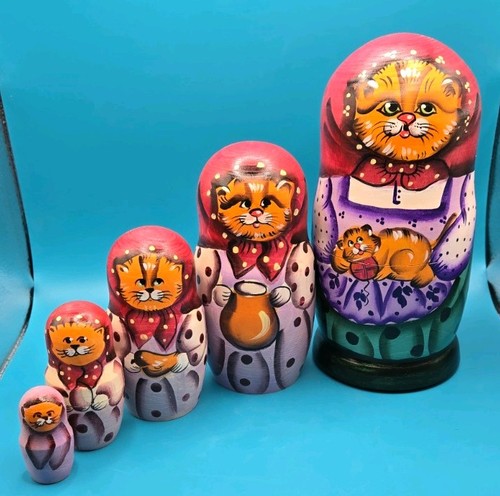Set bambola nido pezzi - 5,