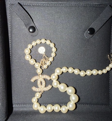 Collana perle corte chanel - collana,