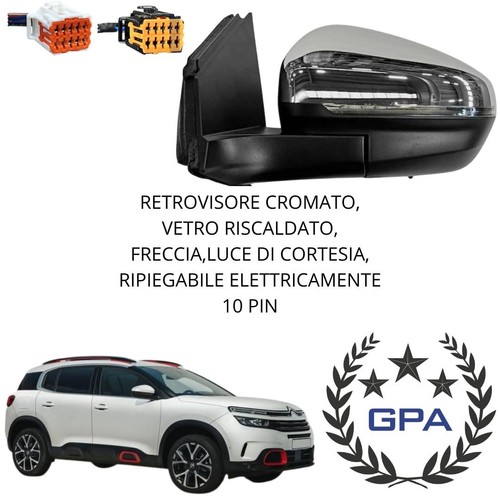 Specchio retrovisore elettrico - specchio,