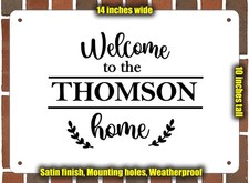 Metal Sign - Welcome to the
