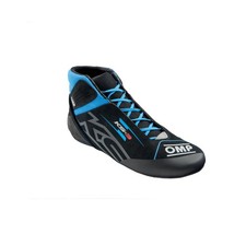 SCARPE KARTING NERO CIANO
