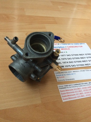 Carburatore centrale suzuki - centrale,