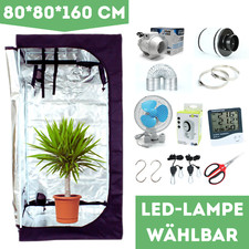 Growbox Set Completo 80 x 80 x