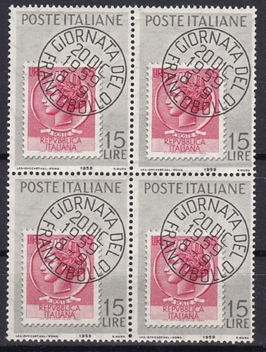 Italia 1959 quartina 879 - 1959,