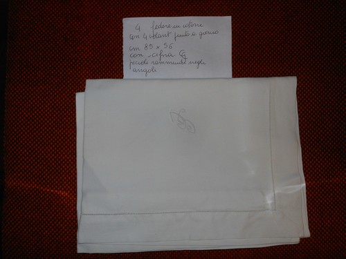 Coppia federe cotone volant - coppia,