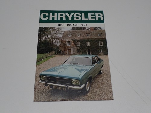 Chrysler 160 180 - -,