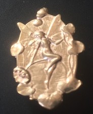 Spilla placcata oro "ART NOUVEAU" VII