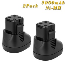 2Pcs 7.2V 3.0Ah Ni-MH Batteria