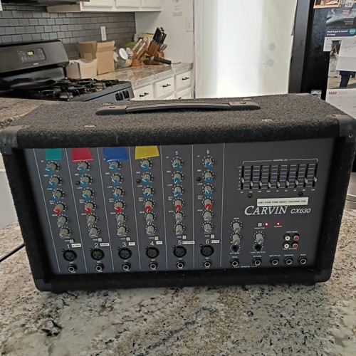 Carvin cx630 mixer - carvin,