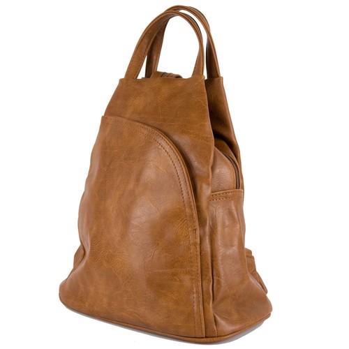 Zaino donna color cuoio