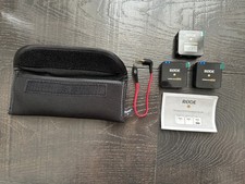 RODE microfono wireless GO II doppio canale doppio trasmettitore
