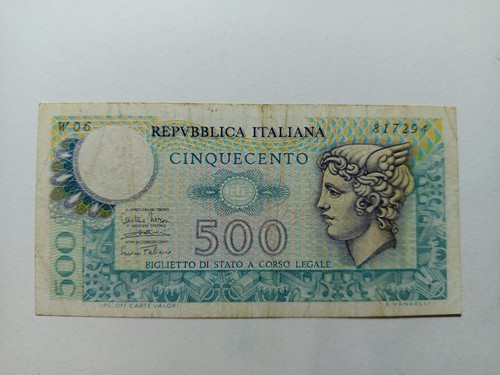 500 lire mercurio serie - lire,