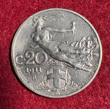 ITALIA: 20 CENTESIMI - 1911 R
