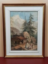 ANTICO DIPINTO OTTOCENTO