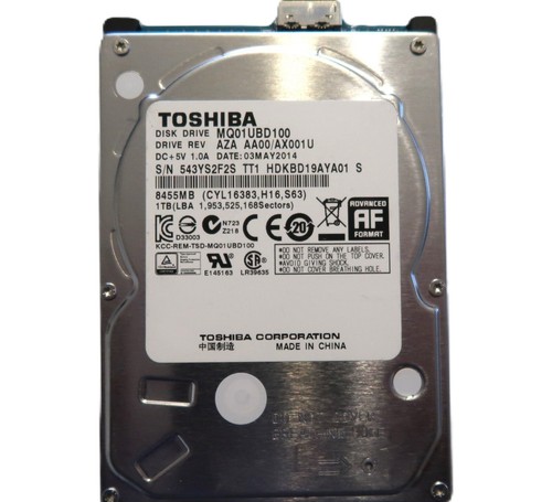 Toshiba mq01ubd100 - toshiba,