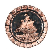 Hand Embossed Copper