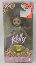 2005 Kelly Dream Team Princess Kelly bambola viola oro vestito diadema J1002 HTF NRFB