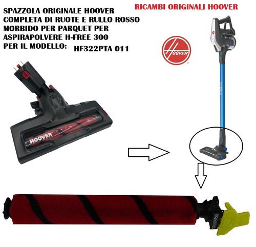 Spazzola con rullo morbido per - con,