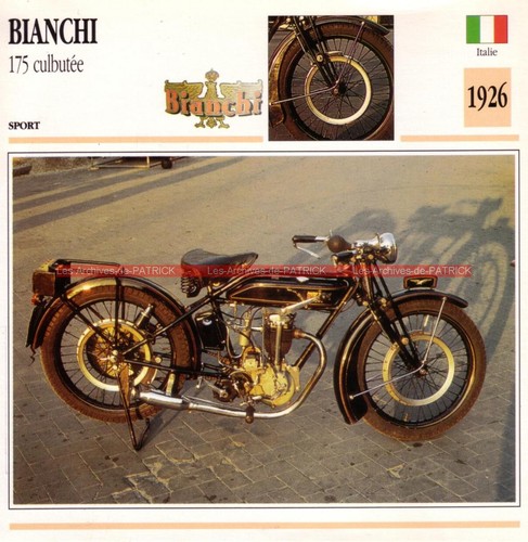 Bianchi 175 culbutée - 175,