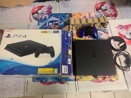 Playstation ps4 slim - slim, nera