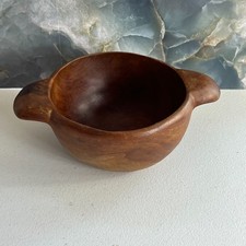 Ciotola vintage in legno di