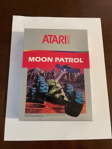 Moon patrol atari - moon,