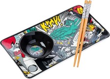 Set sushi in ceramica Marvel