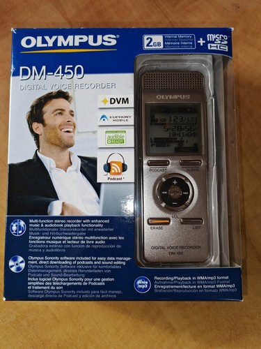 Olympus 450 registratore - dm-450,