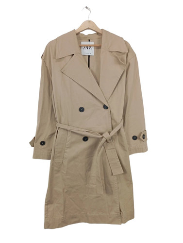 Zara cappotto donna - cappotto, bianco