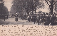 ENGLAND - London, Rotten Row; Hyde Park, Postcard 1900