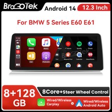 Per BMW Serie 5/3 E60 E61 E63 E90 E91 E92 E93 Autoradio 12,3" Carplay Radio