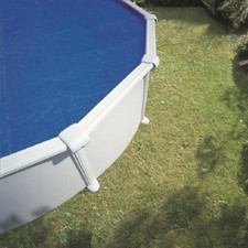 GRE - Copertura isotermica per piscina tonda  550 anti UVA 400 micron Polietilen