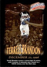 card NBA Brandon Terrell 1997 fleer #4 of 50