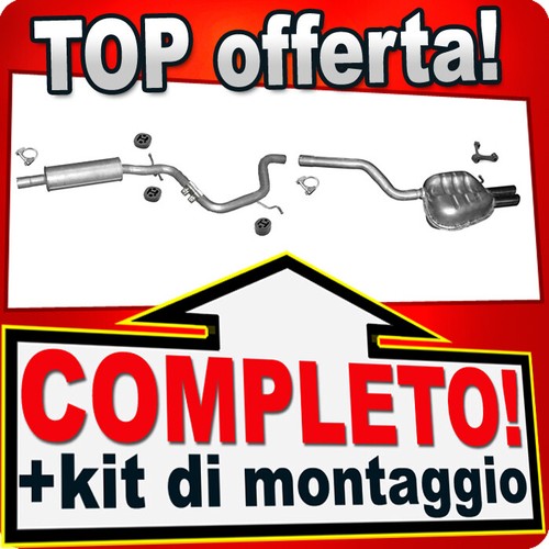 Scarico completo per jetta - scarico,