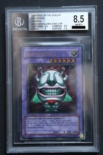BGS 8.5 Ojama King 1° Edizione Ultimate Rare SOD-DE034 Italiano Yu-Gi-Oh! 2004 quasi nuovo
