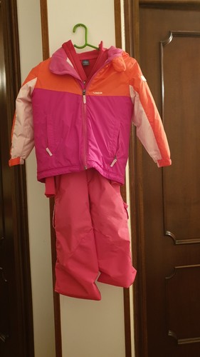 Completo sci bambina rosa 8 - completo, 5-8