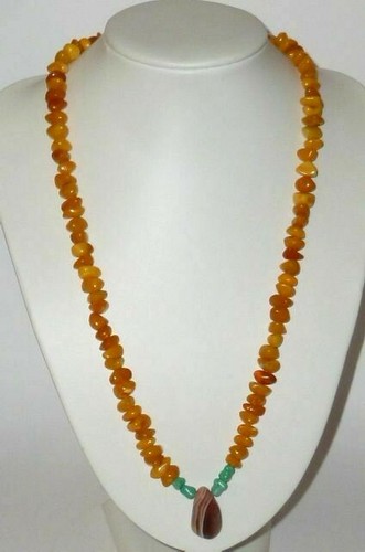 Vecchia collana ambra - collana, di
