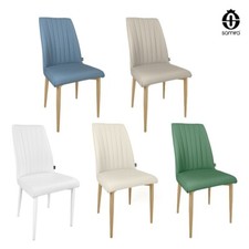 Sedia da pranzo imbottita in