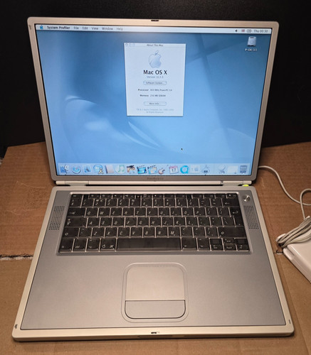 Apple powerbook titanium - apple,