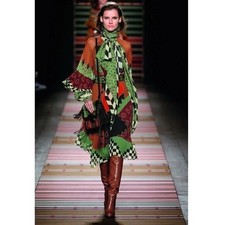 Abito midi ETRO RUNWAY seta