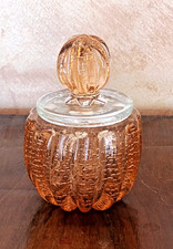 Vaso Seguso, ciotola in vetro MURANO degli anni '60, colore ambra