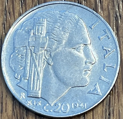 Italy centesimi coin - coin,, 1941