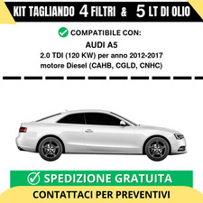 Tagliando per AUDI A5 2.0 TDI