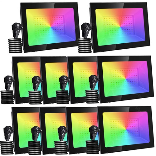 Proiettore led 10xrgb - proiettore,