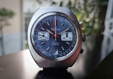 Orologio Reston Wakmann Charles Gigandet  Cronografo Vintage  Valjoux 7734 steel