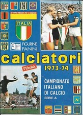 ALBUM FIGURINE CALCIATORI PANINI 1973-1974 - ANASTATICO - L'UNITA'